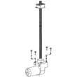 Downdraft Vent Gear Motor Assembly for Frigidaire FH36DD50MSB - Part 5304487430