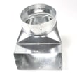 Cooktop Downdraft Vent Elbow Transition for Universal/Multiflex (Frigidaire) RC30DG60PS0 - Part 5304488297