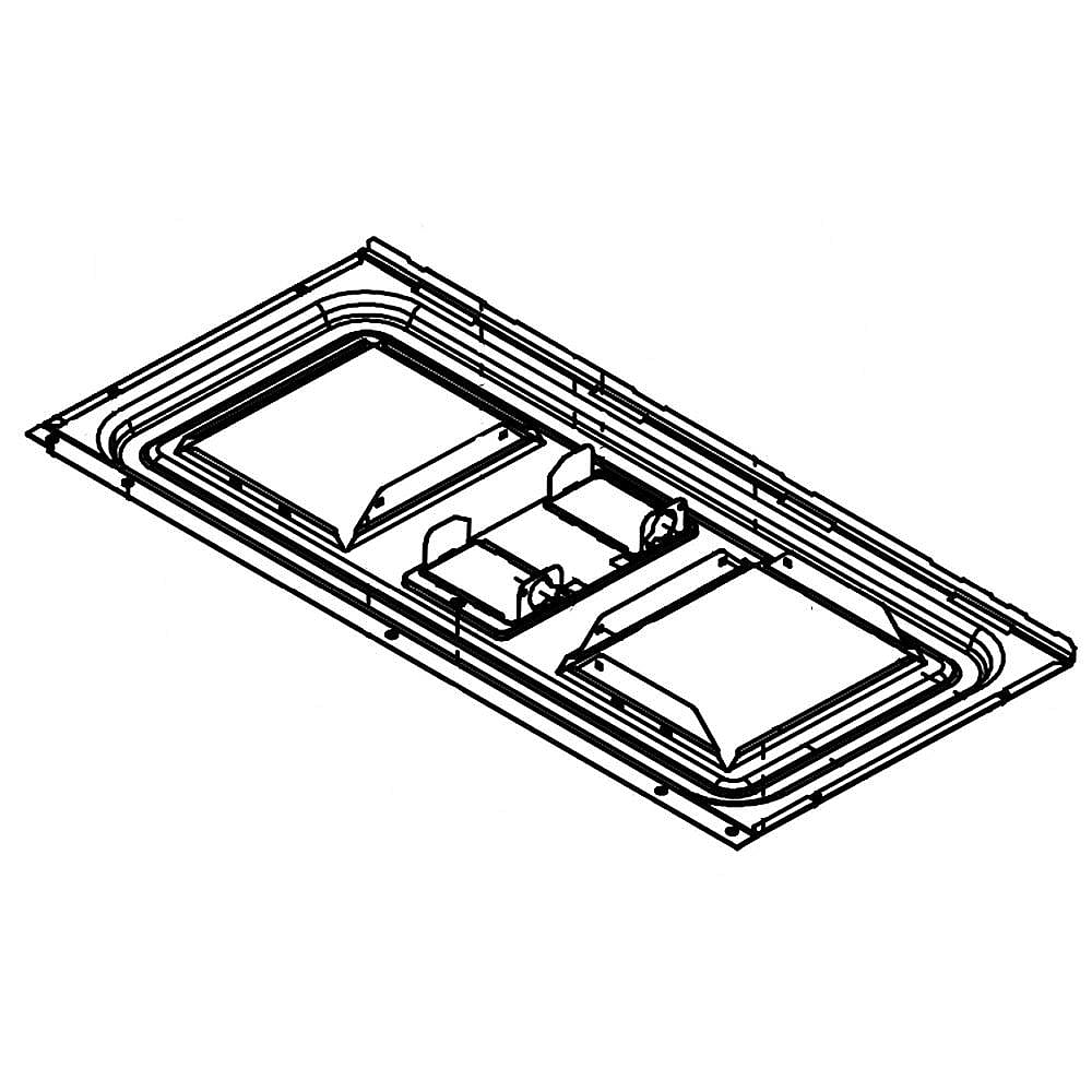 Part #5304488343, Microwave Base Plate Assembly / 30.00 x 14.25 x 0.50
