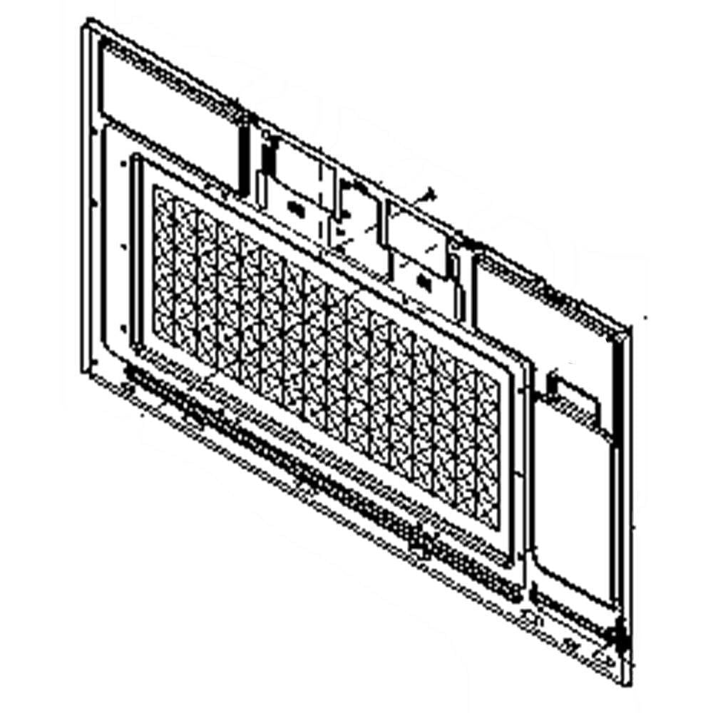 Kenmore Part #5304488384, Microwave Back Panel | 30.00 x 17.00 x 0.75
