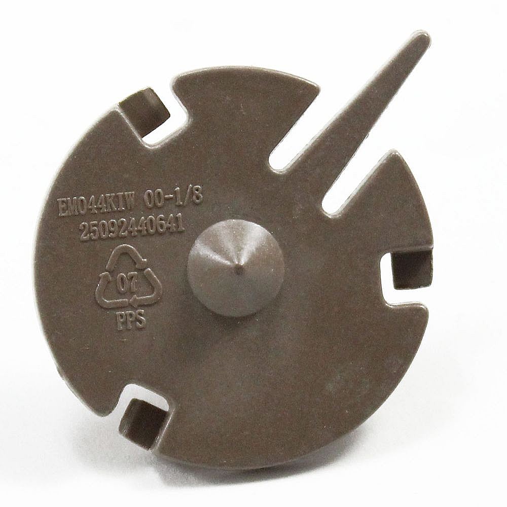 Part #5304509650, Kenmore Elite Microwave Stirrer Fan Motor Coupler / 1.35 x 1.30 x 0.80