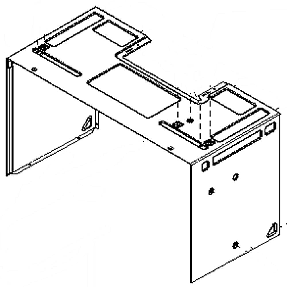 Part #5304488420, Microwave Cabinet / 33.50 x 20.00 x 18.00