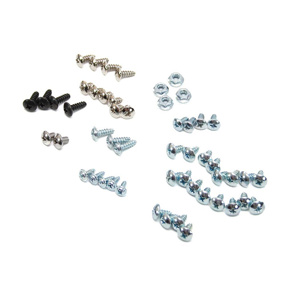 Part #5304499876, Kenmore Microwave Screw Kit (Replaces 5304488428) / 0.30 x 0.25 x 0.25