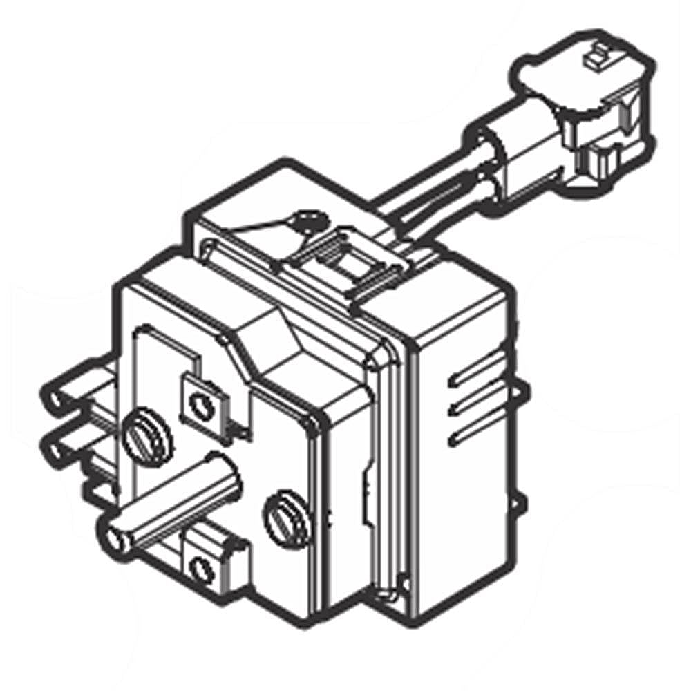 Range Triple Surface Element Control Switch