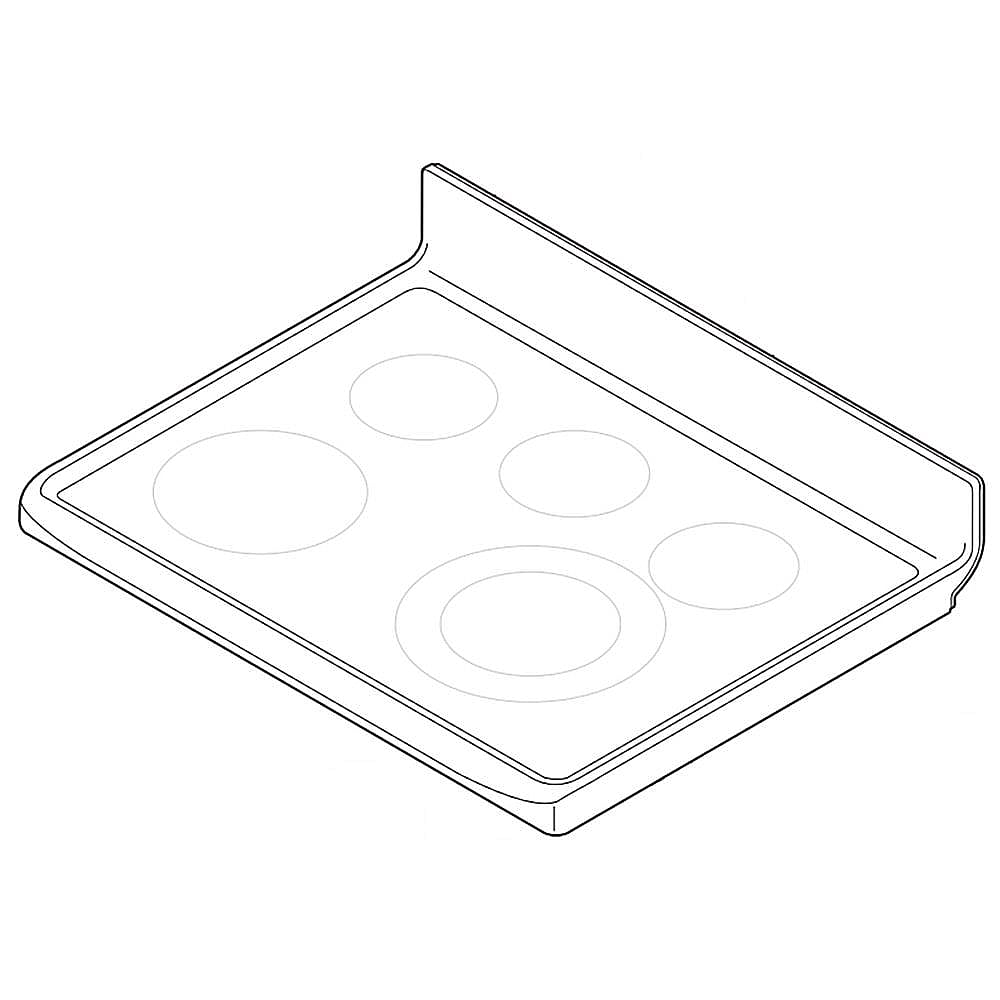 Kenmore Part #5304490189, Range Main Top Assembly