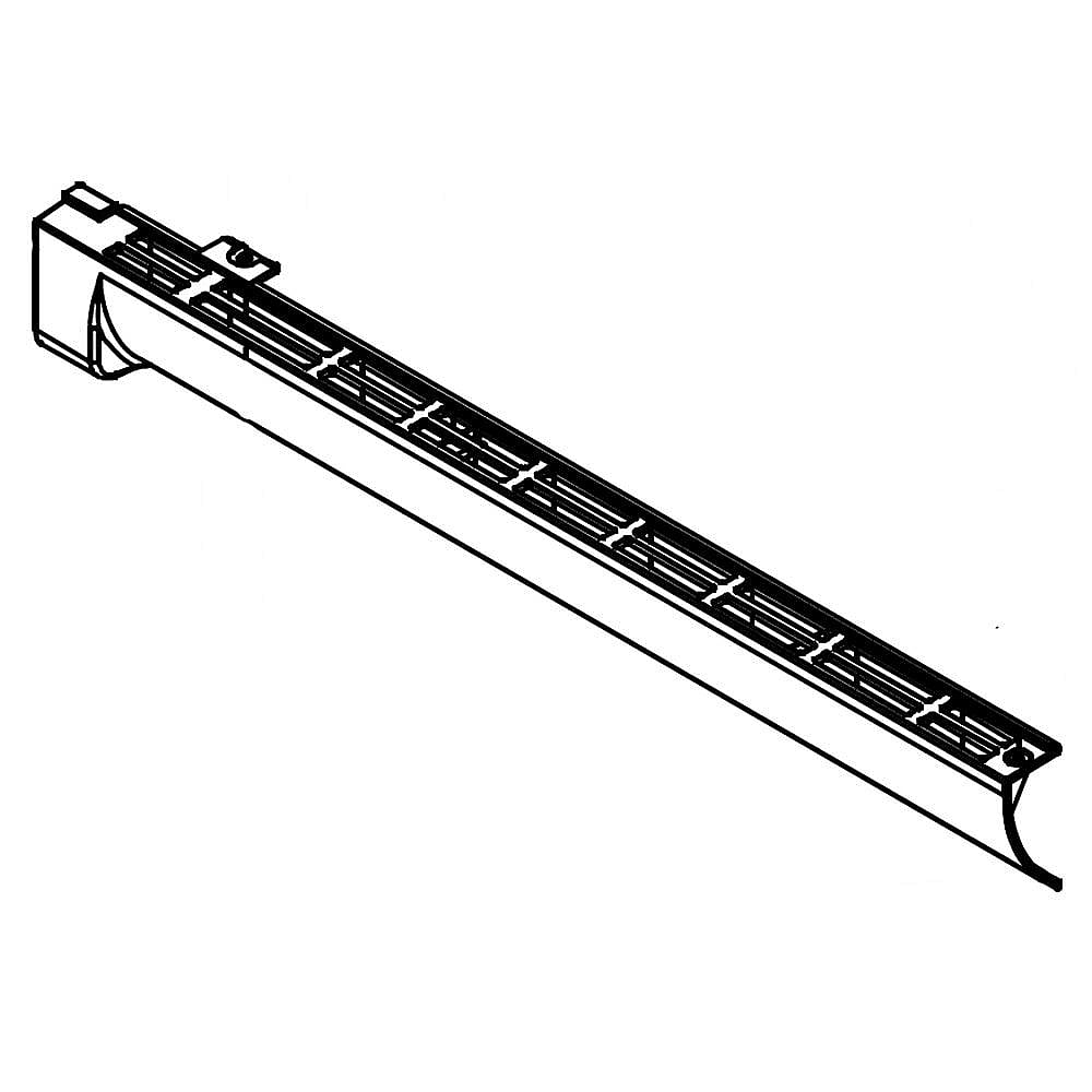 Part #5304491517, Microwave Vent Grille (White) / 32.75 x 4.00 x 2.25