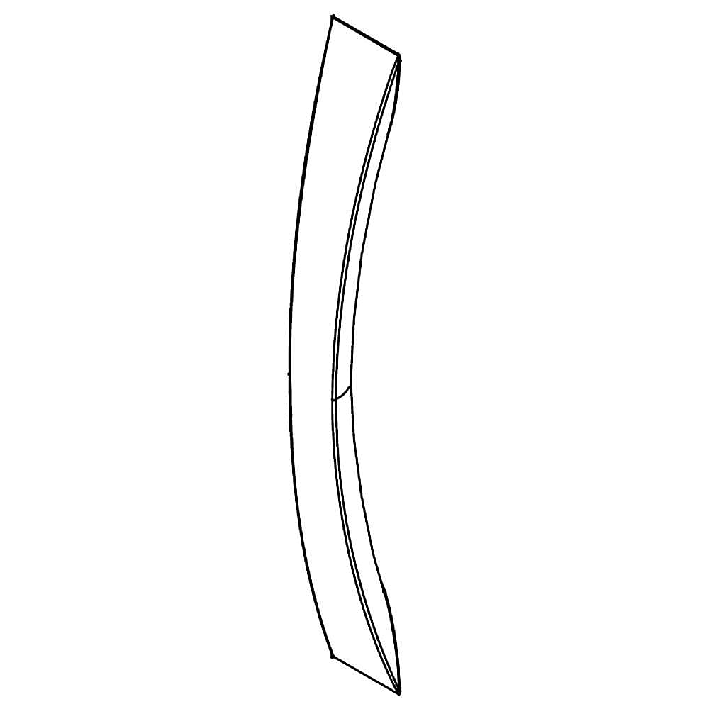 Kenmore Elite Part #5304491578, Microwave Door Handle | 16.10 x 3.85 x 2.65