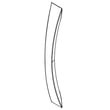 Microwave Door Handle for Kenmore Elite 79080363310 - Part 5304491578
