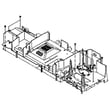 Duct for Kenmore Elite 79080363310 - Part 5304491607