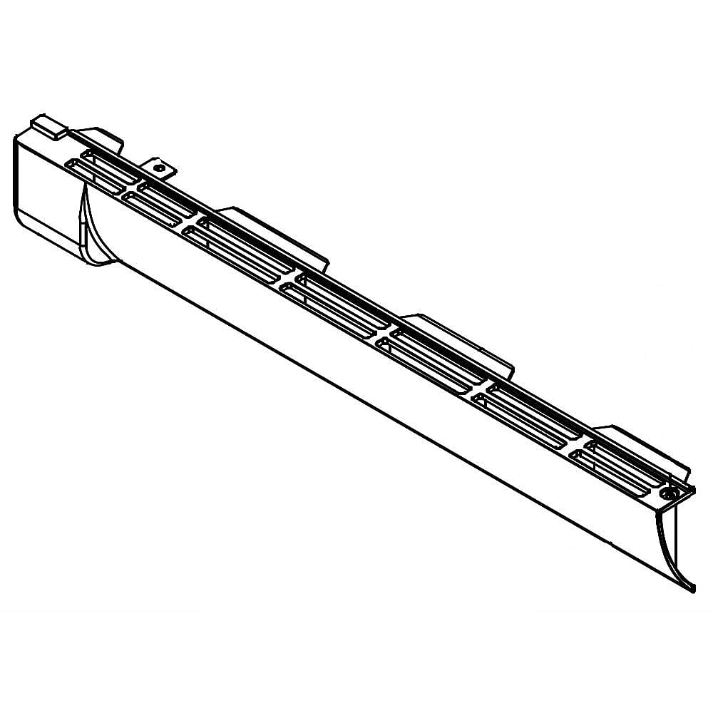 Part #5304491615, Microwave Vent Grille (White) / 23.80 x 3.55 x 2.10