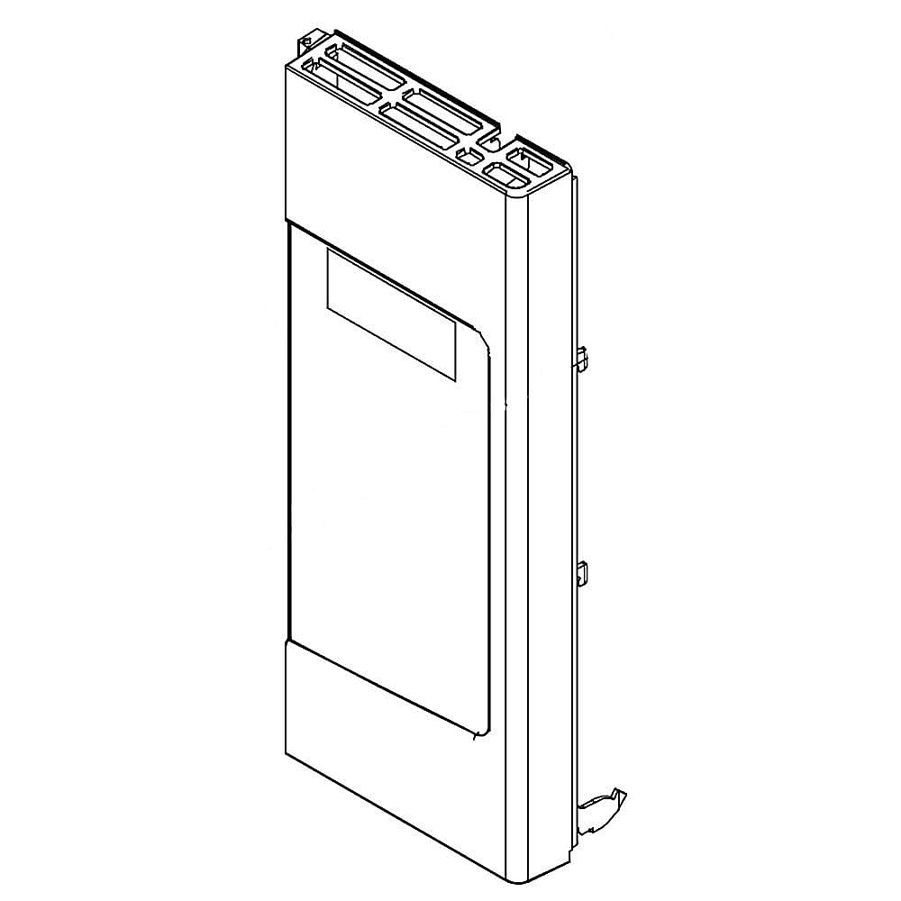 Kenmore Part #5304491646, Microwave Control Panel Frame (Stainless) | 18.80 x 7.75 x 3.05