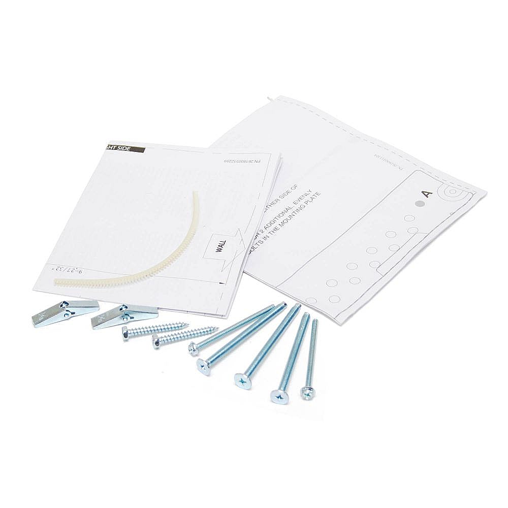 Part #5304491760, Electrolux Microwave Mounting Bolt And Template Kit (Replaces 5304488485, 5304500084) / 15.00 x 10.20 x 1.70