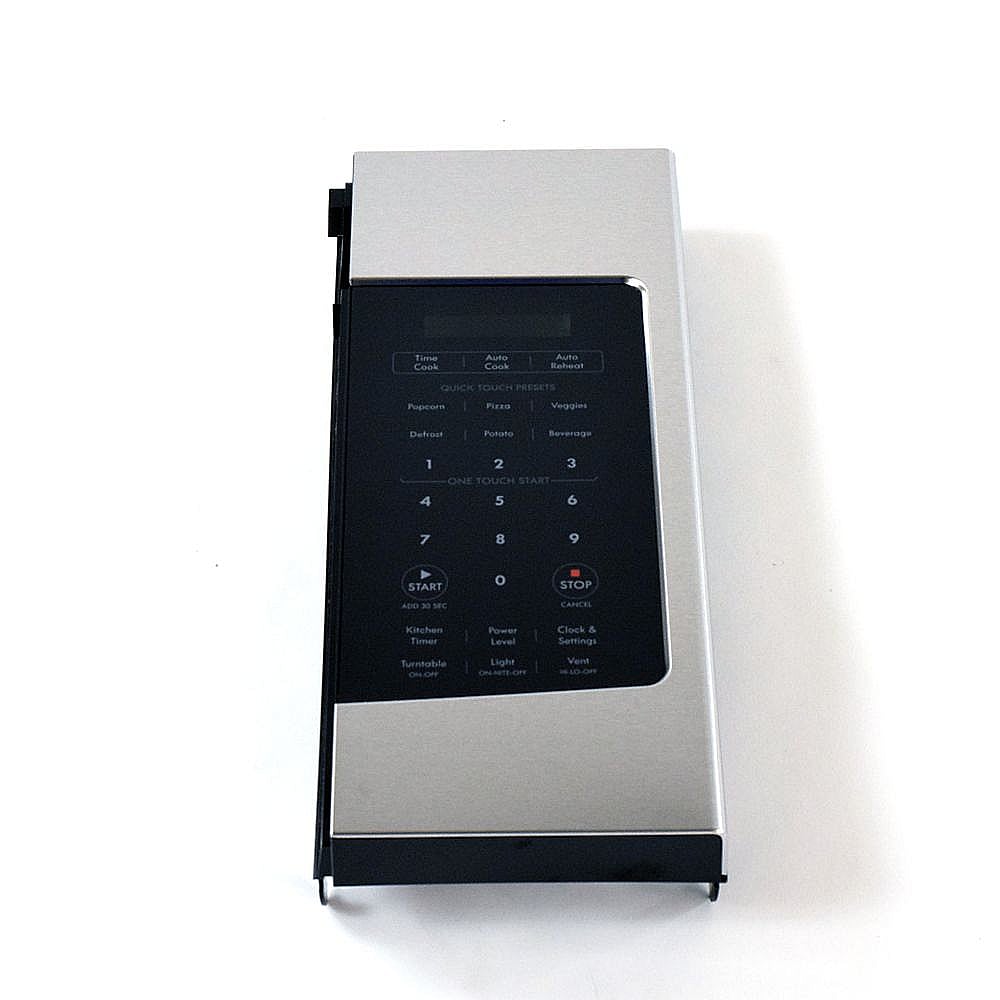 Part #5304491764, Microwave Control Panel Frame (Stainless) (Replaces 5304491762) / 18.10 x 9.50 x 5.40