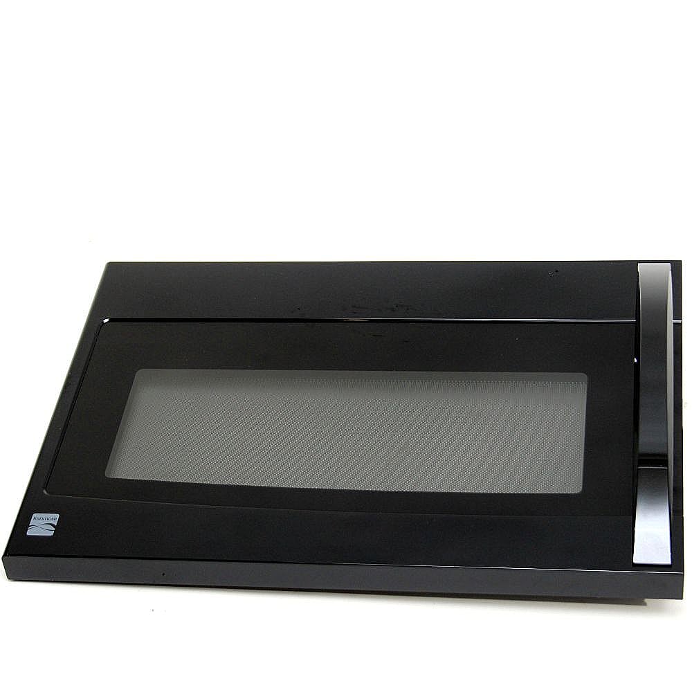 Photo of Microwave Door Assembly (Black) from Repair Parts Direct