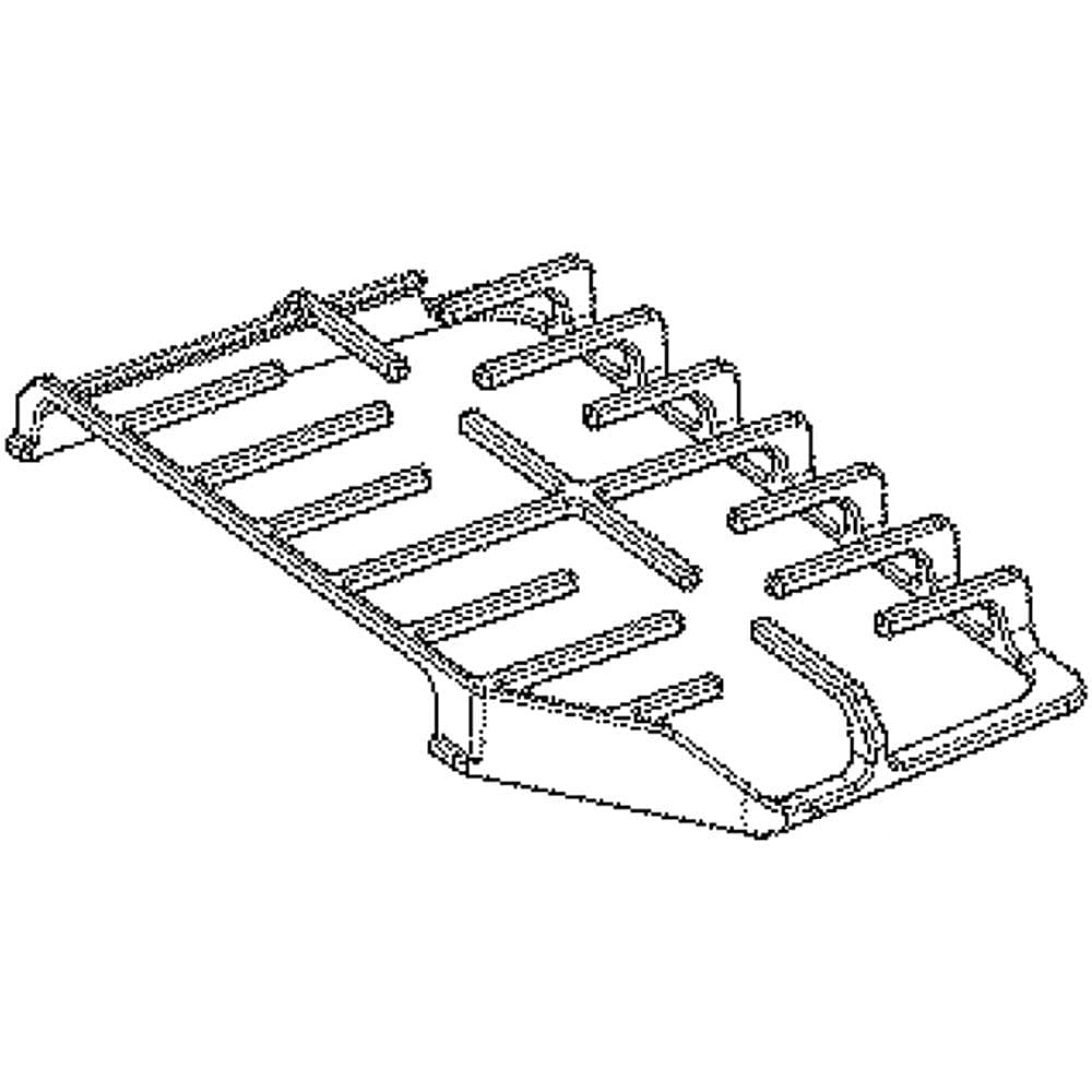 Photo of Universal/Multiflex (Frigidaire) Part #5304491959, Cooktop Burner Grate | 20.95 x 12.50 x 3.60 from Repair Parts Direct