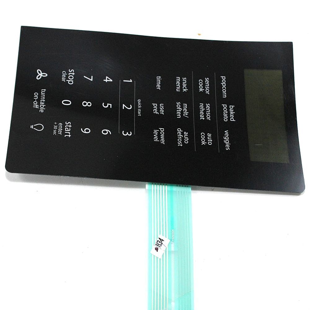 Part #5304494105, Microwave Keypad / 17.35 x 9.45 x 0.45
