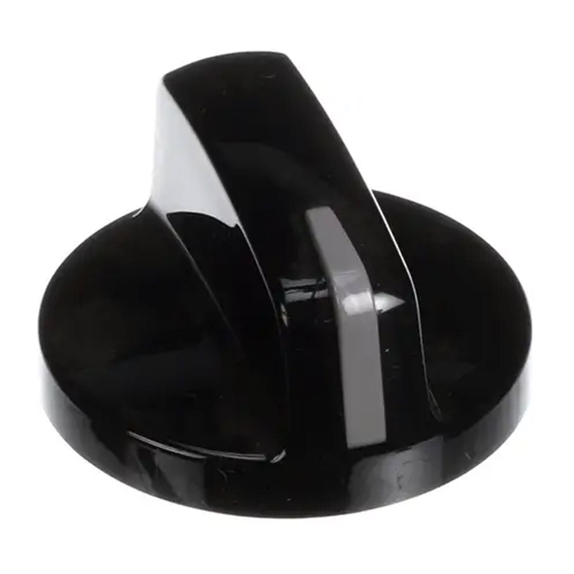 Kenmore Part #5304494715, Cooktop Element Control Knob (Black) | 1.85 x 1.80 x 1.00