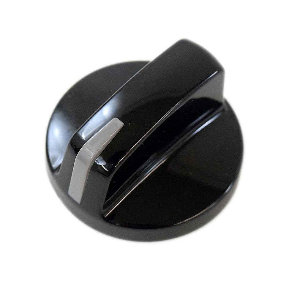 Kenmore Part #5304495461, Range Surface Burner Knob (Black) | 1.80 x 1.75 x 1.55