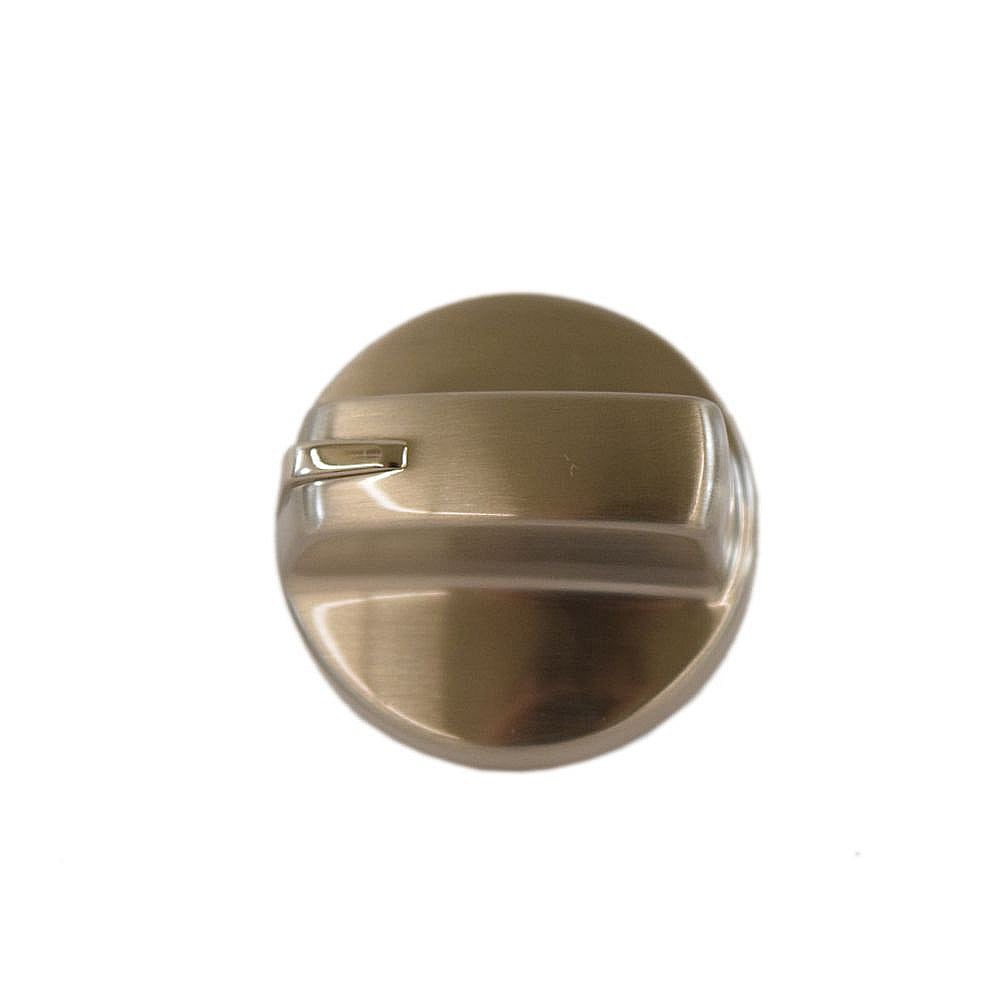 Part #5304495462, Range Surface Burner Knob (Stainless) / 1.90 x 1.70 x 1.55