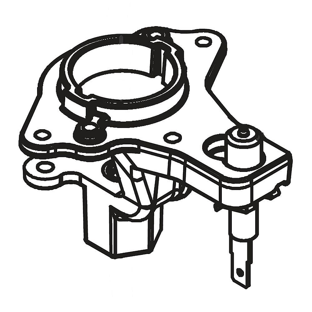 Part #5304499339, Cooktop Burner Igniter And Orifice Holder, 18, 000-Btu / 2.30 x 2.25 x 1.90