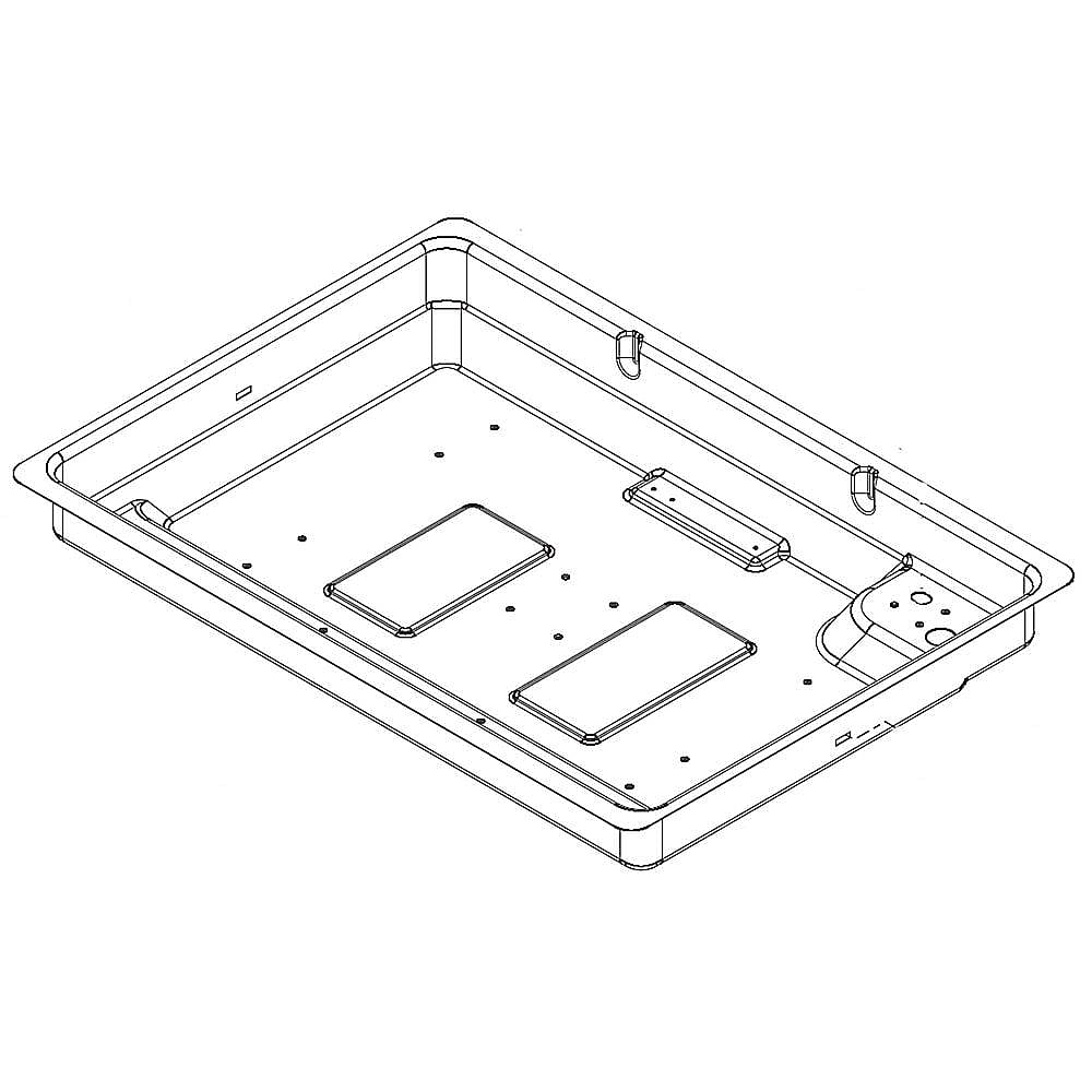 Part #5304499395, Cooktop Burner Box / 29.50 x 21.25 x 4.50