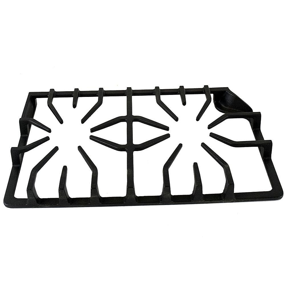 Part #5304499404, Ikea Cooktop Burner Grate, Center (Black) / 18.10 x 11.15 x 2.25