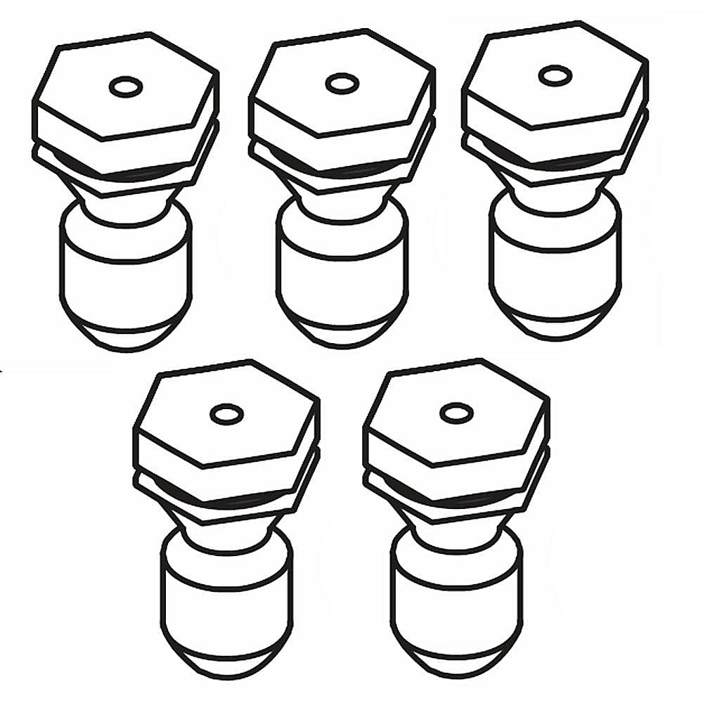 Part #5304500275, Cooktop Lp Conversion Kit / 4.95 x 3.00 x 0.65