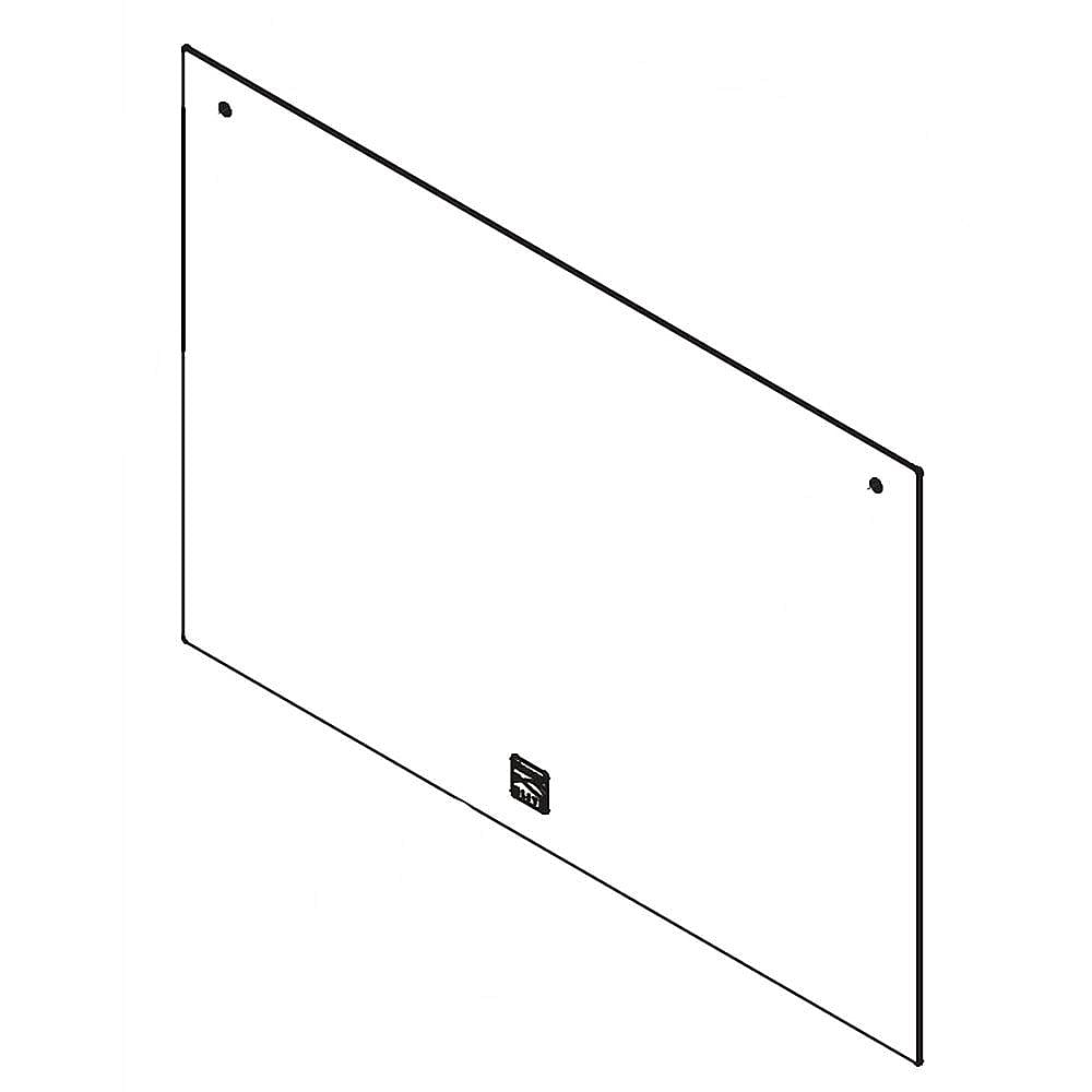 Kenmore Elite Part #5304501263, Wall Oven Door Outer Panel Assembly (White) | 36.00 x 30.25 x 6.00