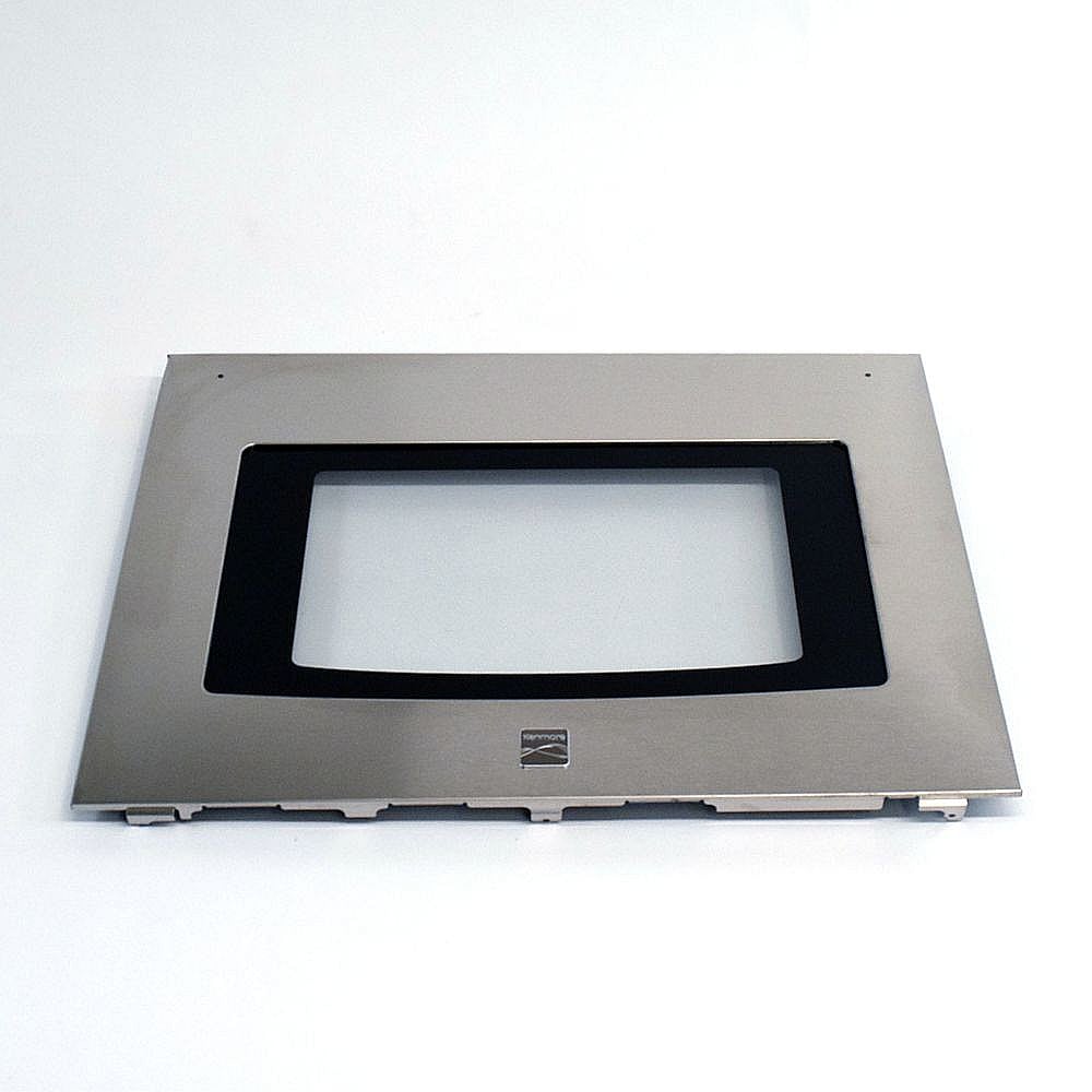 Photo of Wall Oven Door Outer Panel (Black) from Repair Parts Direct