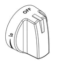 Cooktop Burner Knob (Stainless)