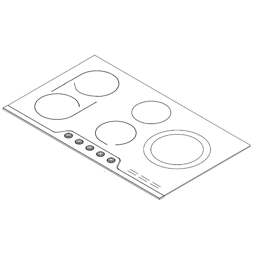 Frigidaire Part #5304501842, Cooktop Main Top | 41.00 x 36.50 x 5.75