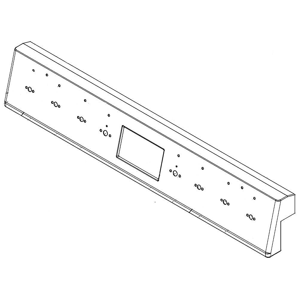 Part #5304501903, Range Control Panel (Stainless) / 29.75 x 9.25 x 5.10