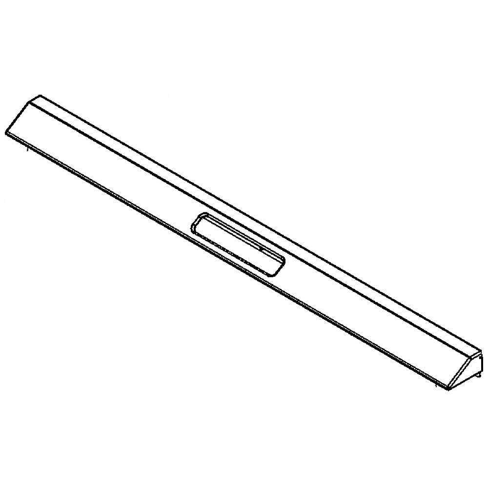 Kenmore Pro Part #5304501937, Range Rear Vent Trim Plate (Stainless) | 30.90 x 5.75 x 1.90