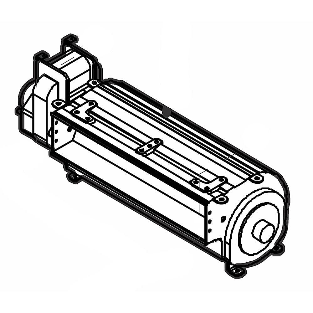 Part #5304502987, Wall Oven Cooling Fan Assembly / 10.70 x 5.45 x 3.70