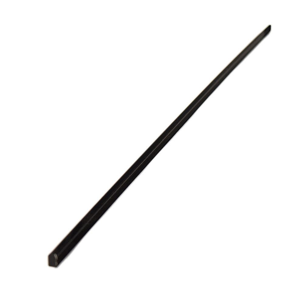 Part #5304503010, Range Oven Door Vent Trim (Black) / 28.00 x 3.20 x 0.85