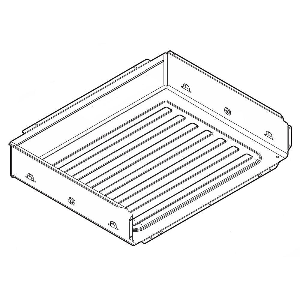 Kenmore Part #5304503208, Drawer | 23.50 x 19.10 x 4.80