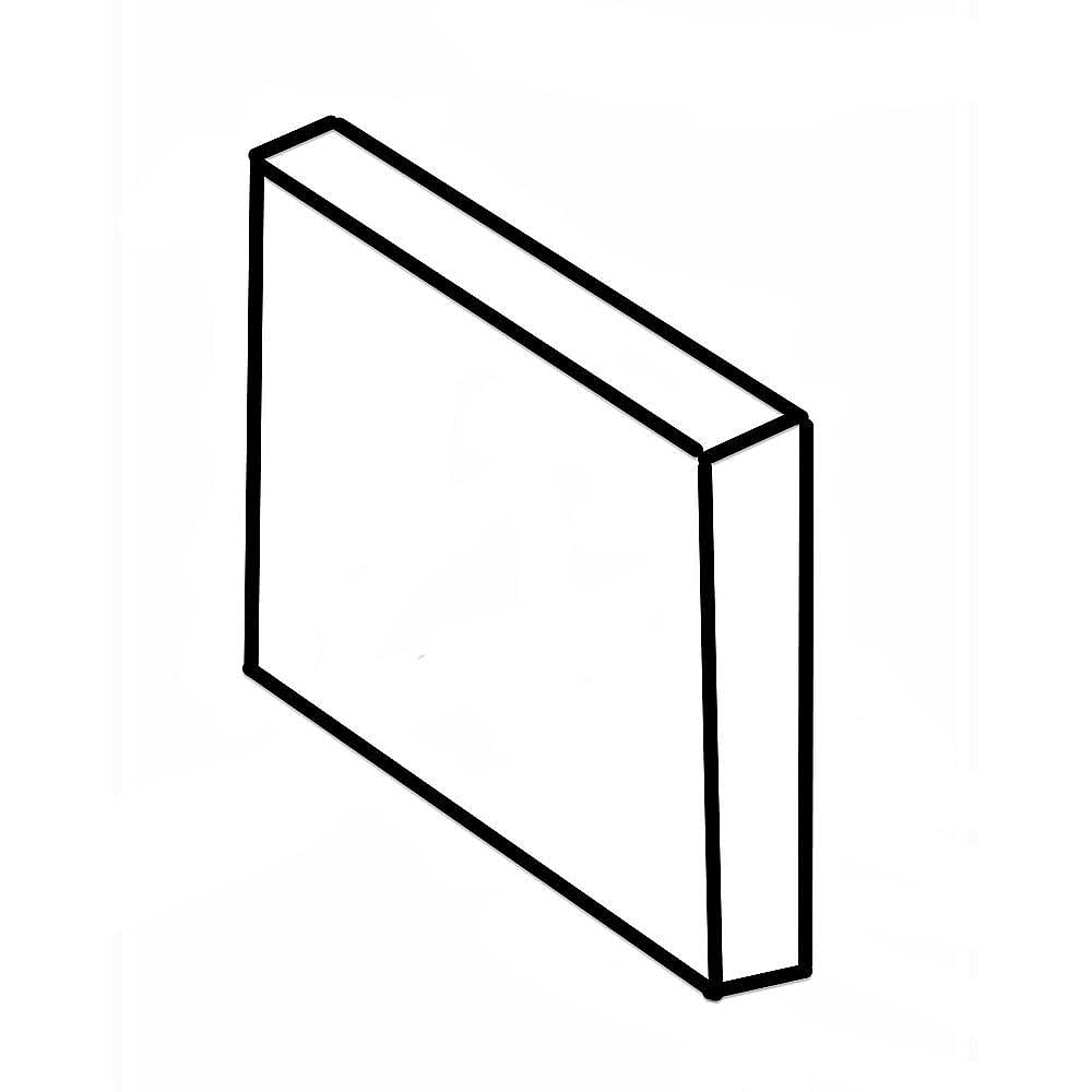 Photo of Part #5304503487, Cushion from Repair Parts Direct