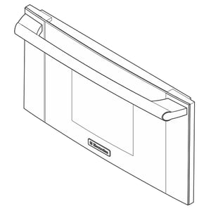Wall Oven Microwave Door Outer Panel Assembly (stainless) 5304503733