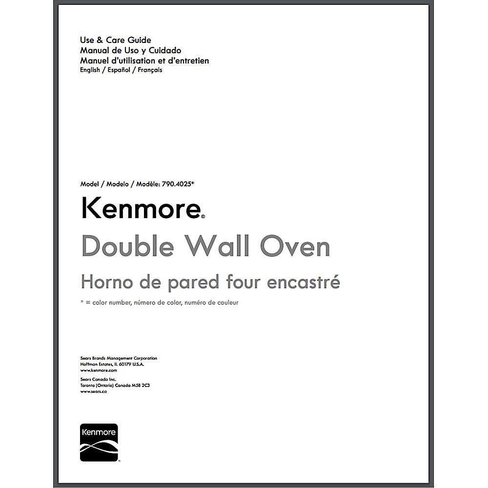 Part #5304504242, Oven Owners Manual / 15.00 x 11.00 x 0.00