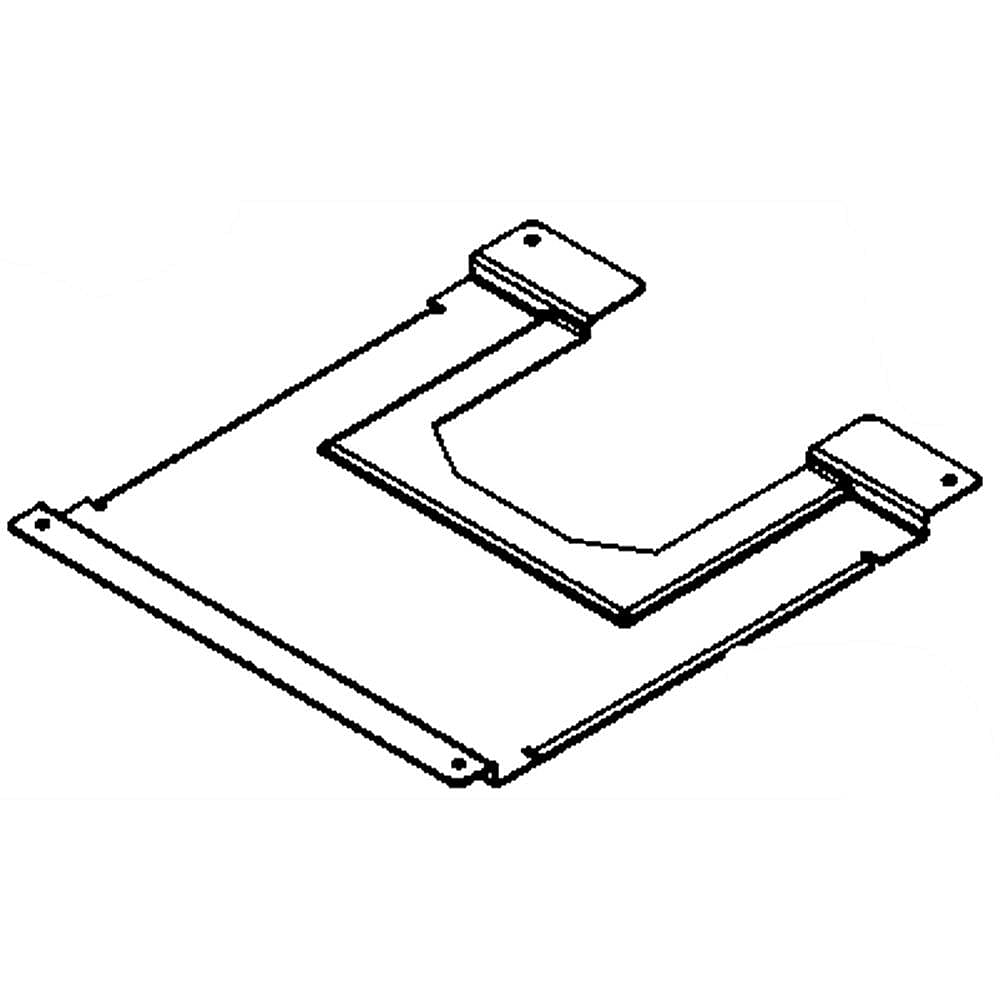 Kenmore Part #5304504565, Shield | 13.95 x 13.95 x 0.75