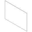 Range Oven Door Inner Glass 5304505702