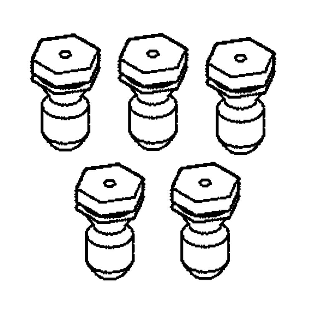 Frigidaire Part #5304505703, Range Lp Conversion Kit | 12.40 x 5.70 x 1.05