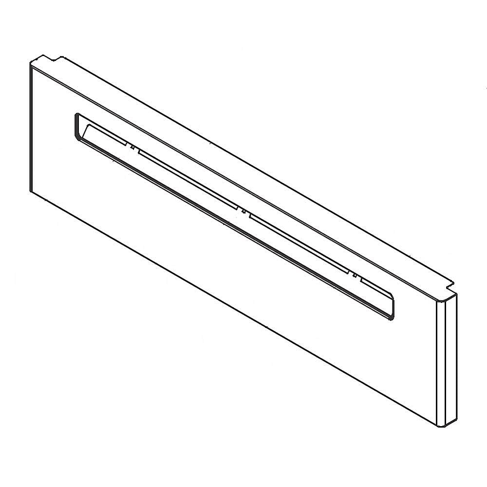 Part #5304508784, Drawer Front Panel (Black Stainless) / 30.00 x 7.90 x 3.30