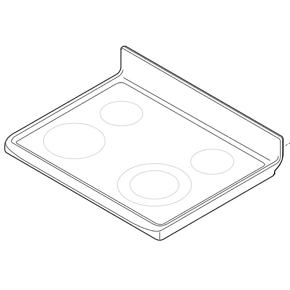 Frigidaire Part #5304509148, Range Main Top (White)