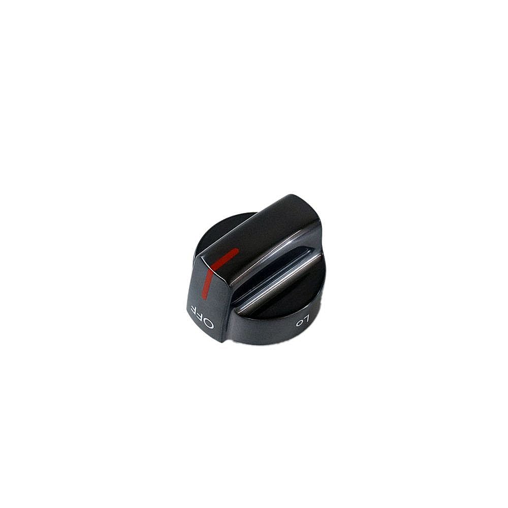 Part #5304509240, Range Surface Burner Knob (Black Stainless) / 7.00 x 6.25 x 5.80