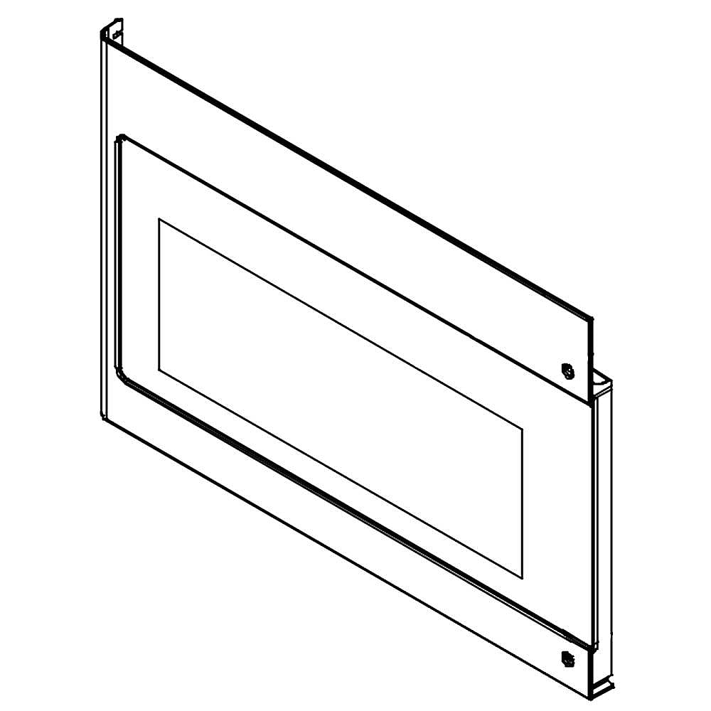 Part #5304509429, Microwave Door Outer Panel / 23.50 x 15.75 x 1.50