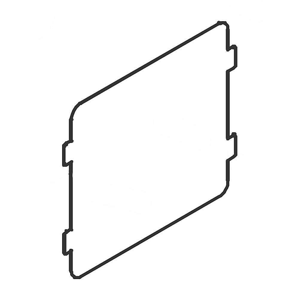 Part #5304509435, Kenmore Elite Microwave Waveguide Cover (Replaces 5304464061) / 12.00 x 9.75 x 0.45