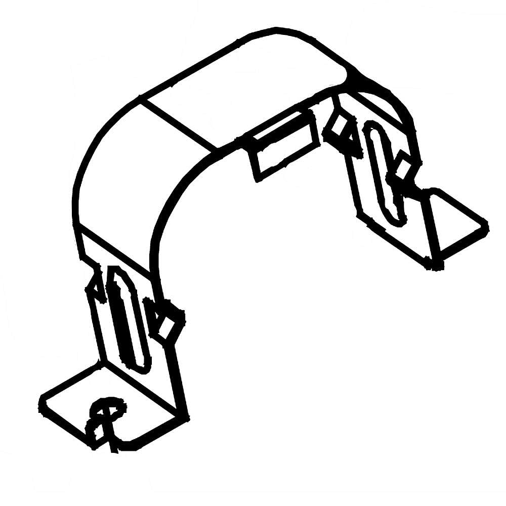 Kenmore Part #5304509477, Crosley Retainer | 3.25 x 1.00 x 0.85