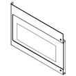 Microwave Door Outer Panel (black) for Frigidaire FFMV1645TWA - Part 5304509594