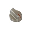 Range Surface Element Knob (stainless) for Frigidaire CGEF3062TFC - Part 5304509889
